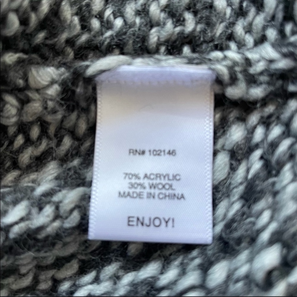 Michael Stars poncho sweater size 1 (small) - Picture 3 of 4